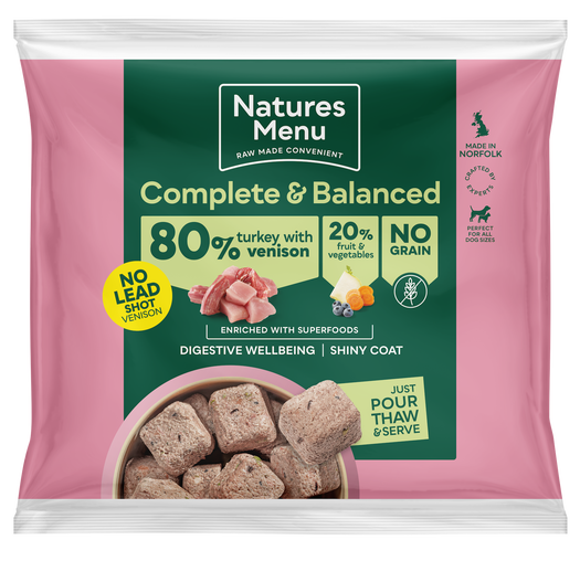 80% Turkey and Venison Nuggets